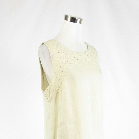 Piazza Del Tempio ivory shift dress L - Picture 4 of 8